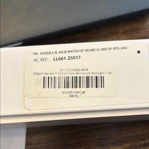 Apple Watch Series 7 - Midnight Aluminum